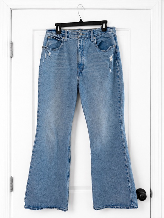 Levi's Denim - Levi’s 70s High Rise Flare Jeans Size 31 Light Wash Wide Leg Bell Bottom Denim